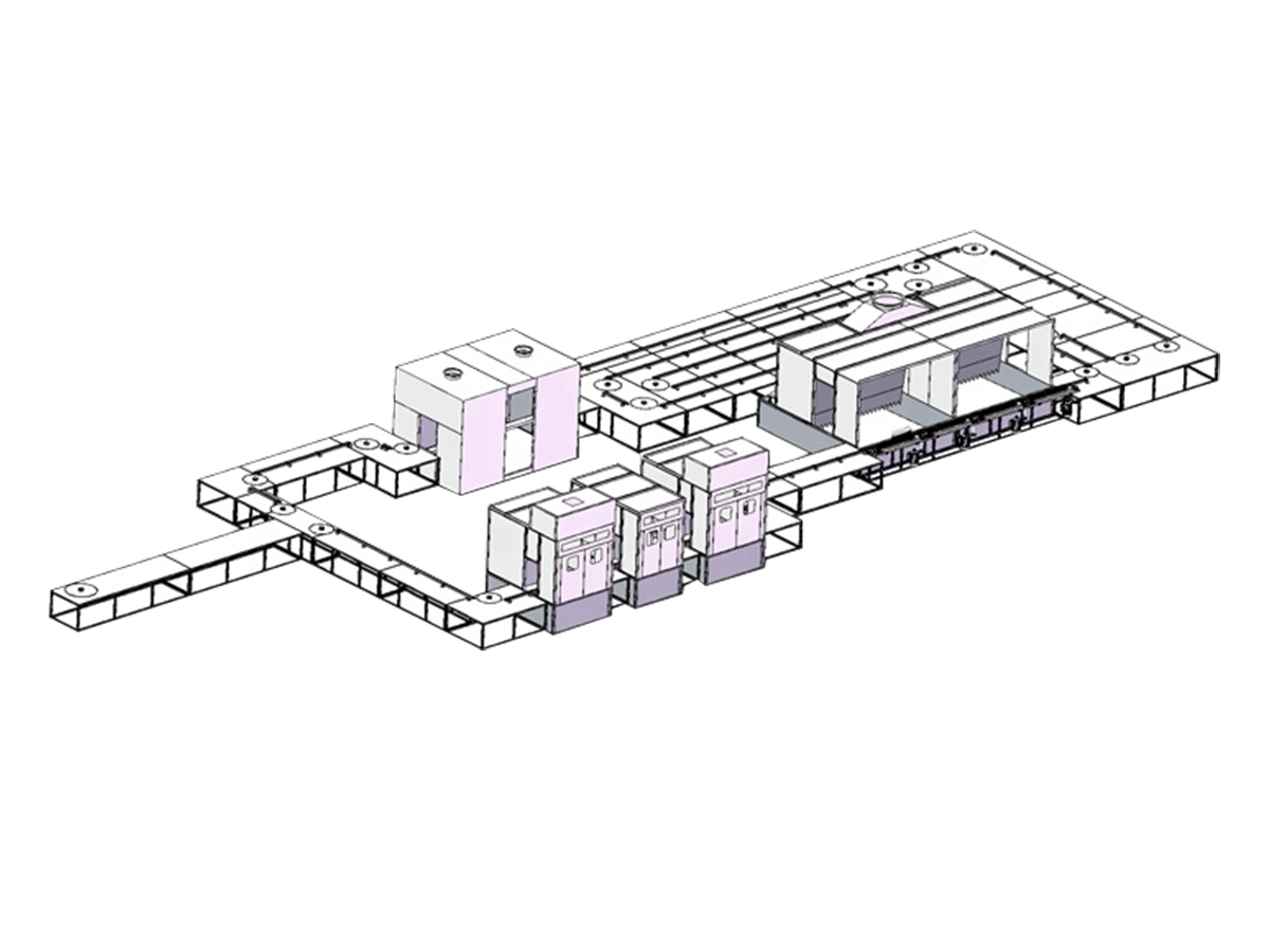 CCZK-UVA 自动喷涂固化线